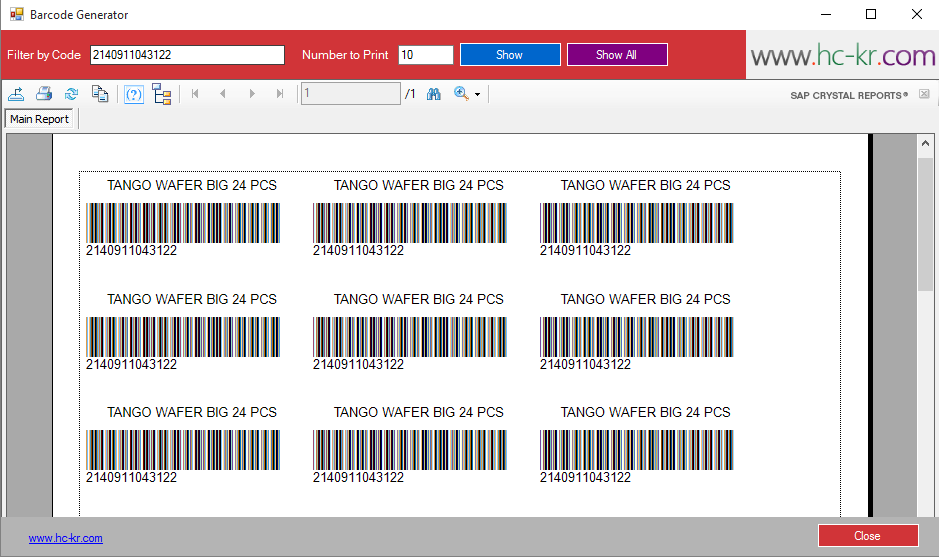 mac barcode generator software from uline